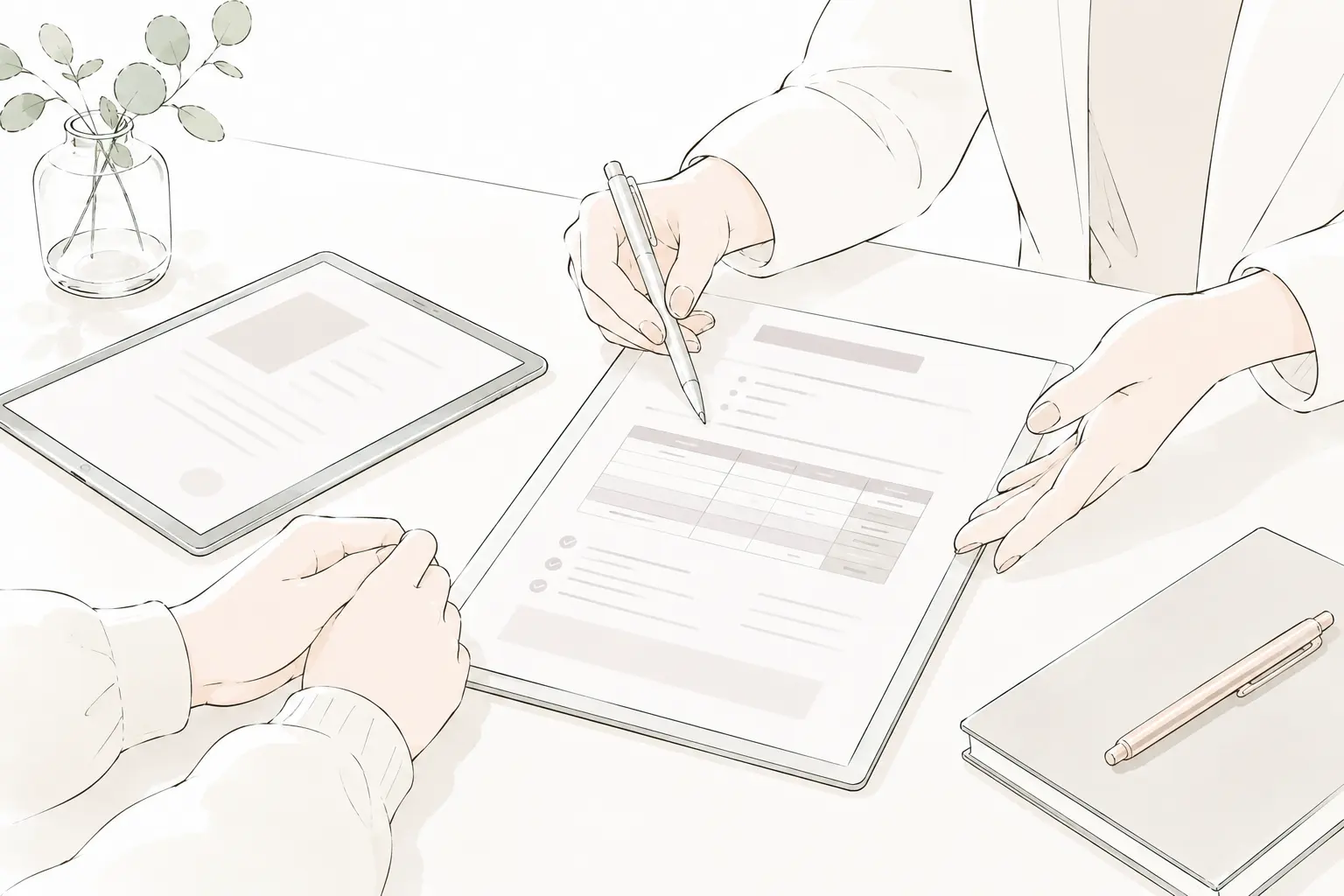 料金の透明性を確認する